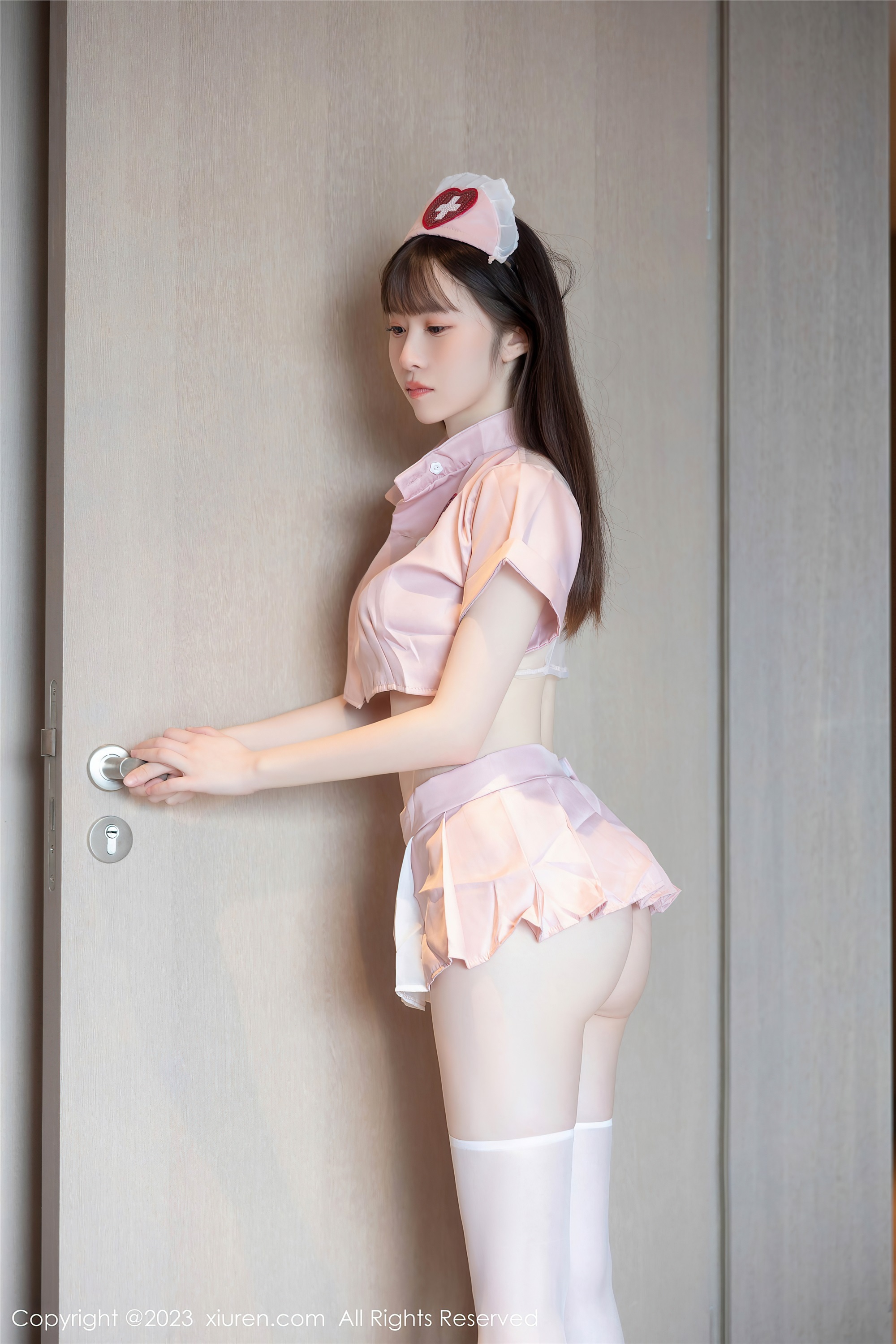 XiuRen Xiuren.com July 17, 2023 NO.7090 Lin Youyou Nurse uniform